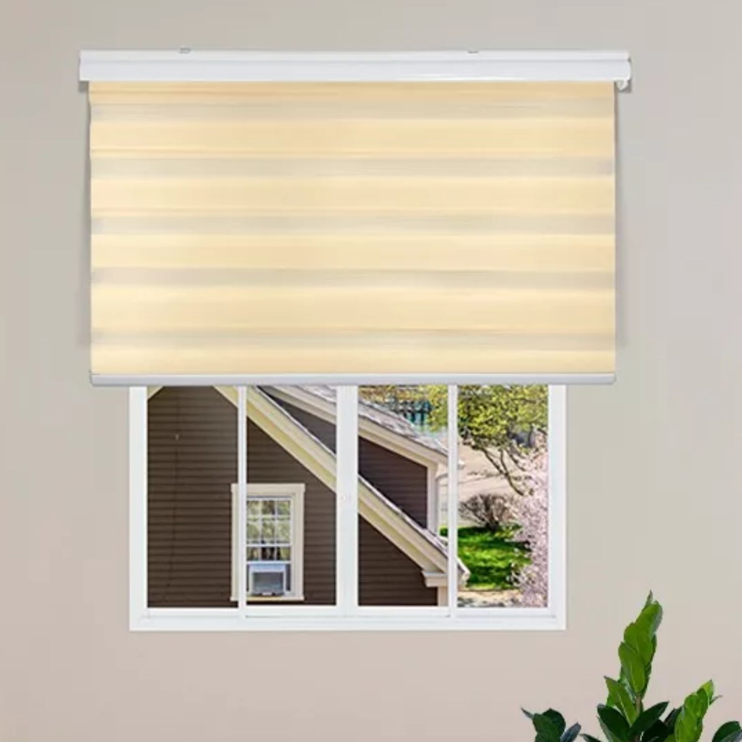 CORTINA ROLLER DÚO ZEBRA BLANCO 140X200 CM - 3