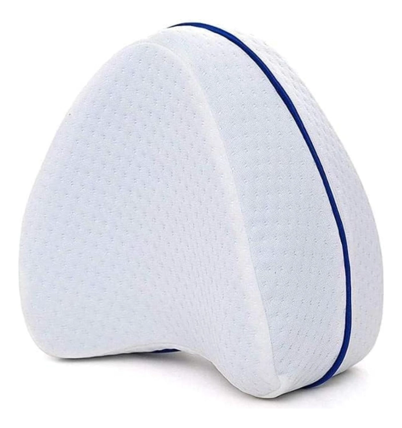 ALMOHADA IMPORTCLICK COJÍN ORTOPÉDICO DORMIR PIERNAS 23 X 23 CM ALGODÓN BLANCO - 1