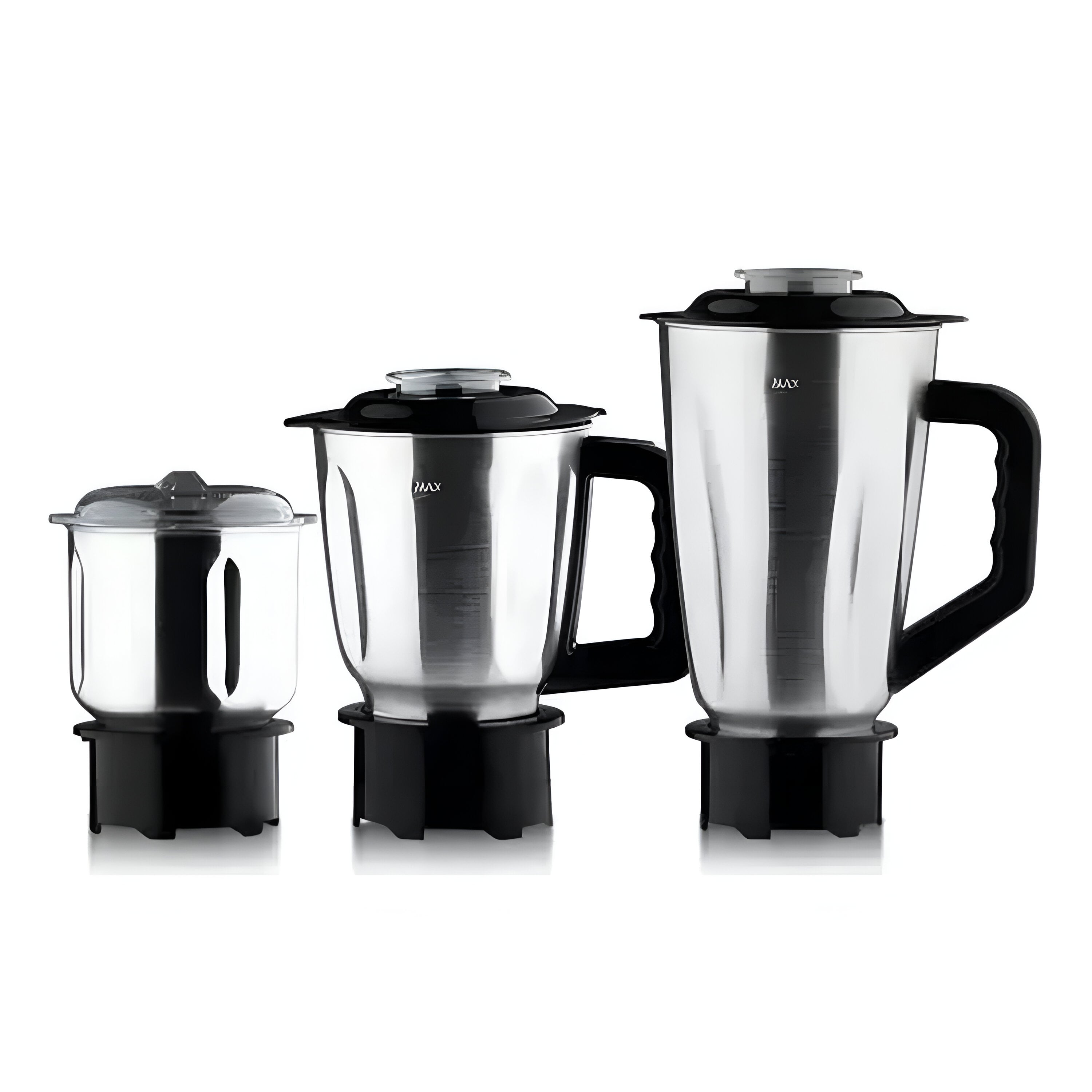 IMPORTCLICK LICUADORA 3 EN 1 VASO METAL 1,5 LT 350 W POTENCIA NEGRO