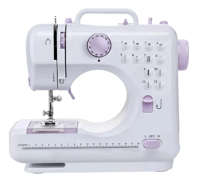 MÁQUINA IMPORTCLICK COSER OVERLOCK PORTÁTIL PEDAL ELÉCTRICA 12 PUNTOS - 1