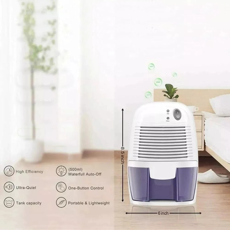 DESHUMIDIFICADOR AIRE IMPORTCLICK ELÉCTRICO 500 ML ELIMINA HUMEDAD - 3