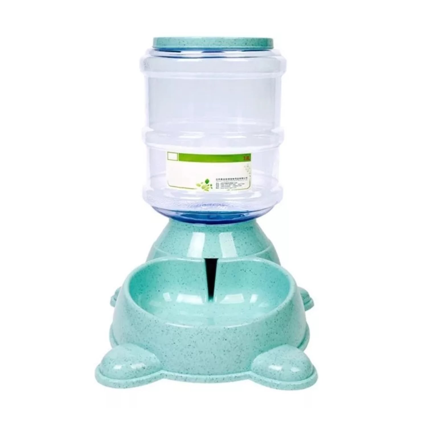 DISPENSADOR PERROS AGUA AUTOMÁTICO IMPORTCLICK BEBEDERO 3.8 L AZUL - 1