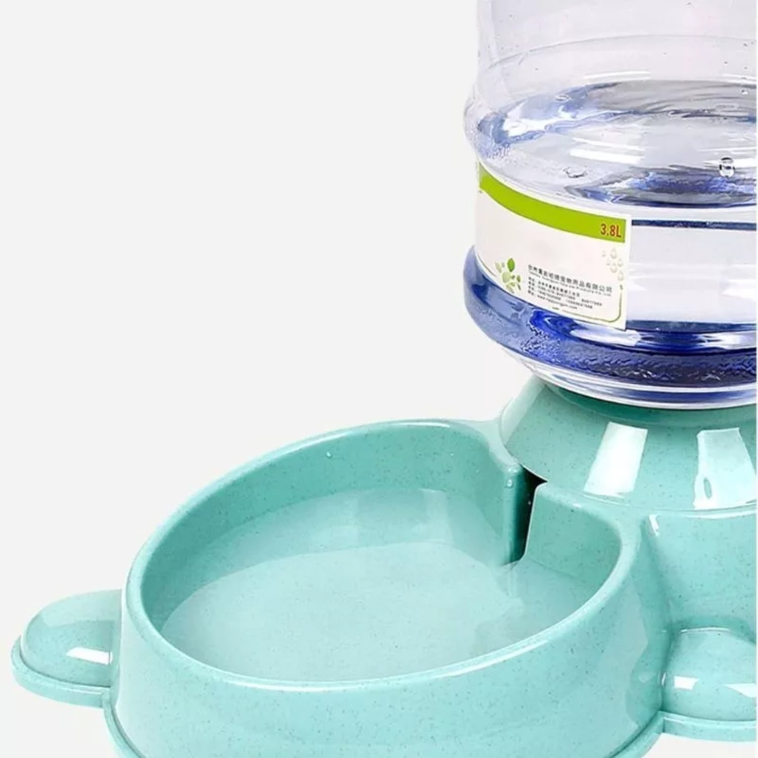 DISPENSADOR PERROS AGUA AUTOMÁTICO IMPORTCLICK BEBEDERO 3.8 L AZUL - 5