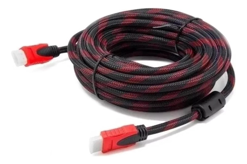 CABLE HDMI IMPORTCLICK 4G 15 MTS FULL HD BLINDADO ENMALLADO - 6
