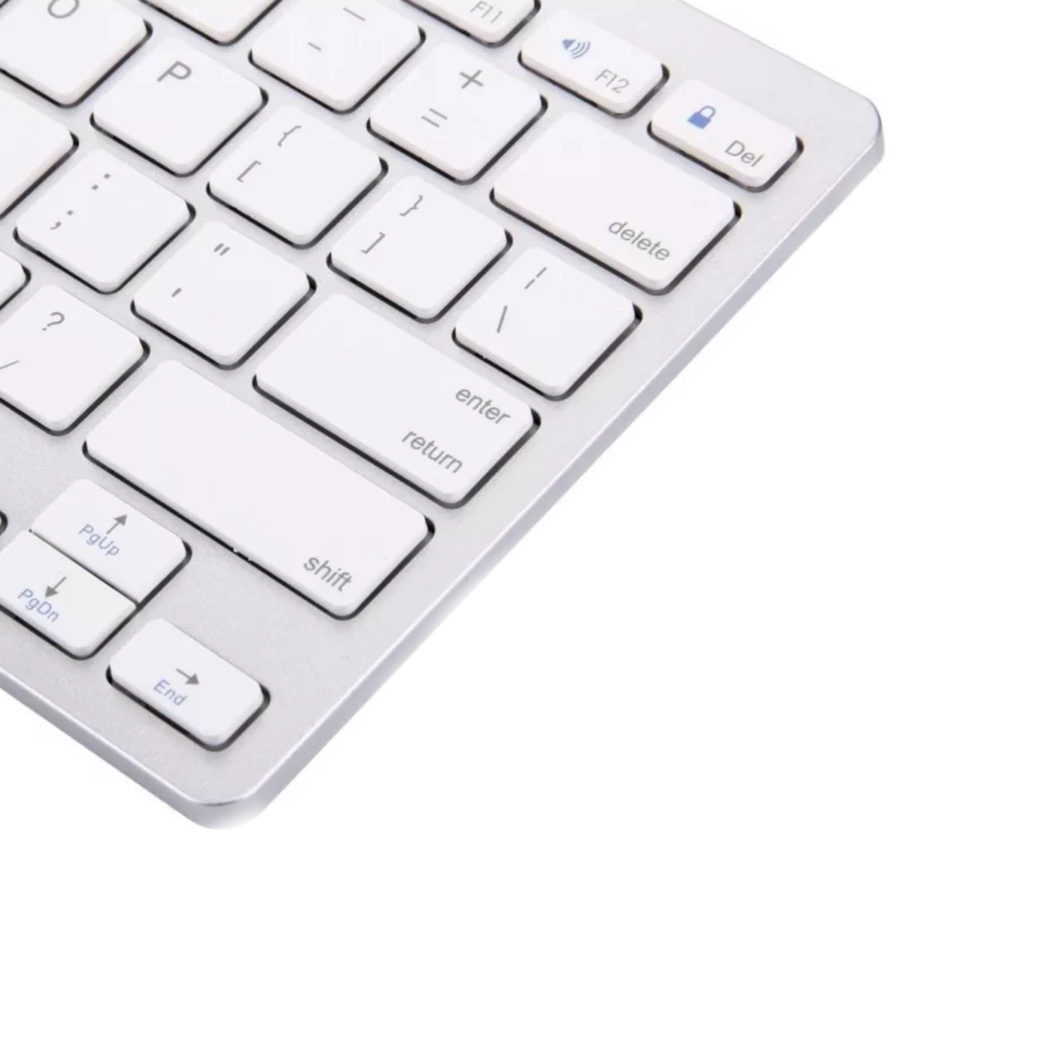 TECLADO UNIVERSAL INALÁMBRICO IMPORTCLICK BLUETOOTH PLATEADO - 4