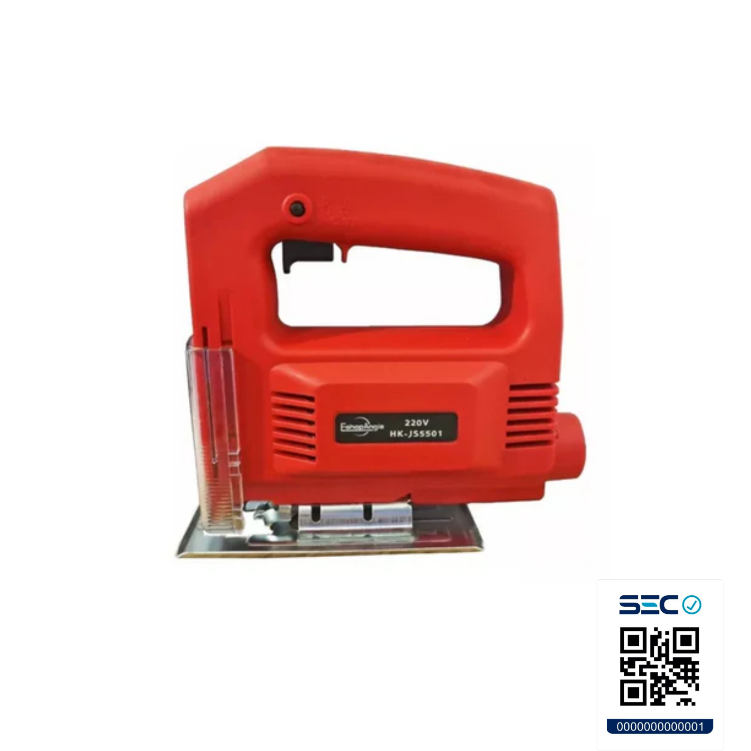 PACK SIERRA CALADORA ELÉCTRICA 220V + 10 HOJAS METAL - 7