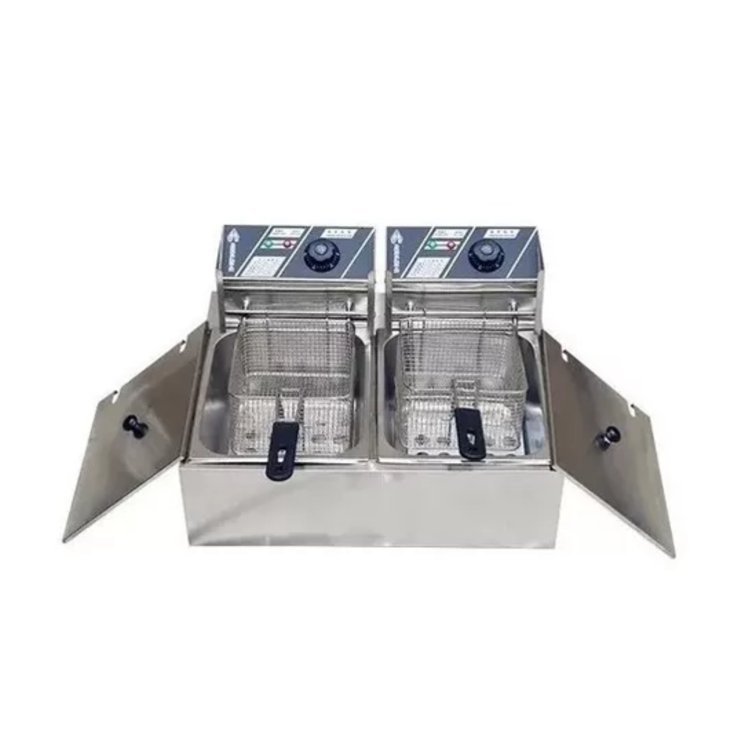 FREIDORA ELÉCTRICA DOBLE DEPOSITO 12 LT 2500 WATT + 2500 WATT - 2