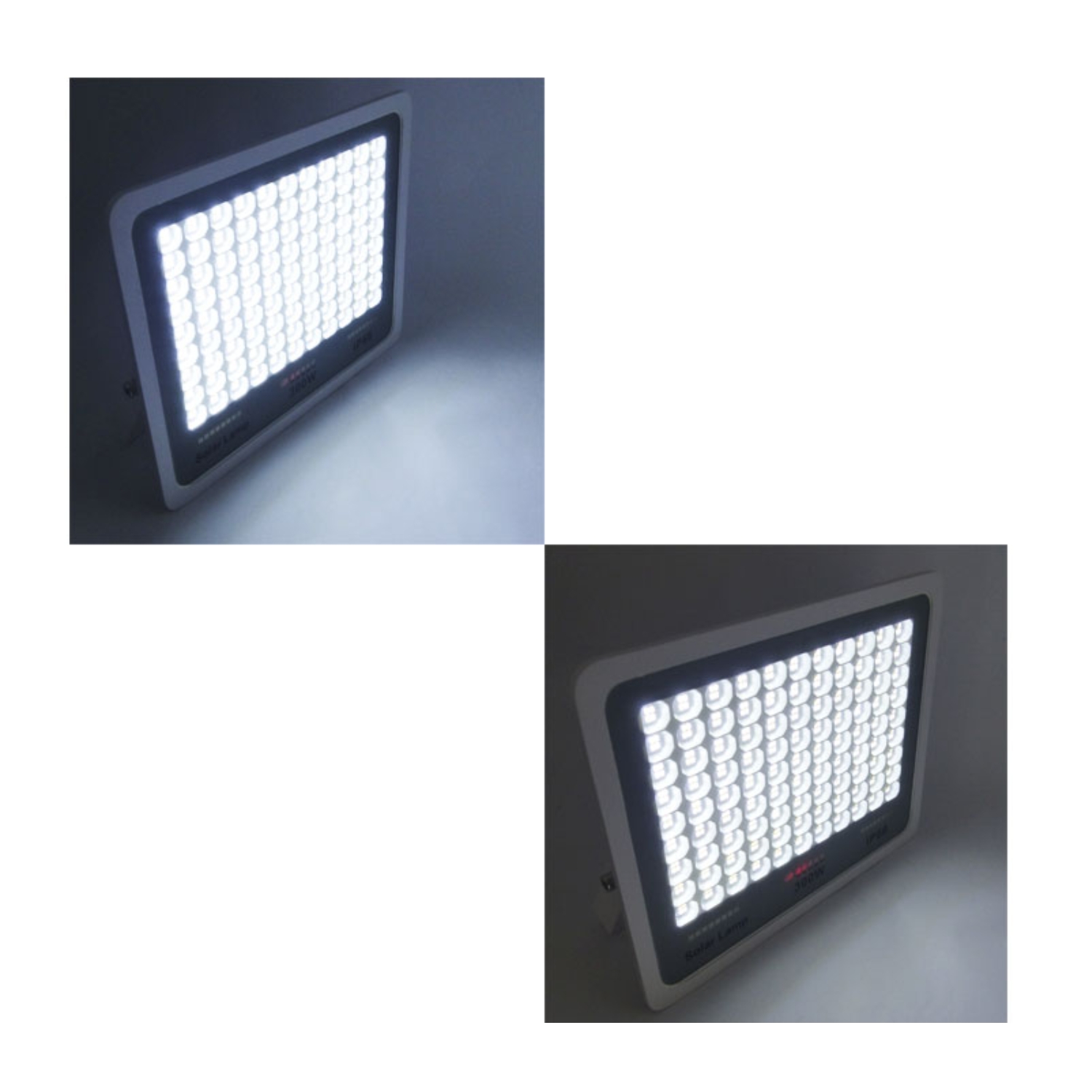 PROYECTOR SOLAR LED 300 WATT 396 LED CONTROL REMOTO METAL E INDICADOR CARGA - 5