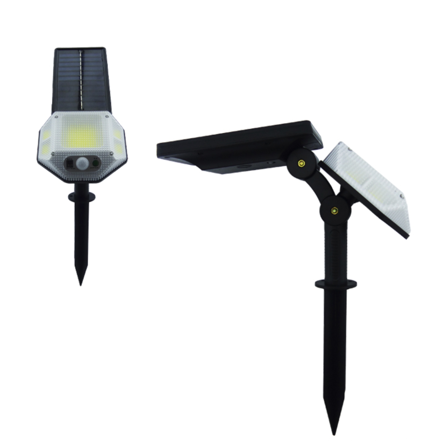 ESTACA LED SOLAR COB PVC SENSOR CONTROL REMOTO - 2