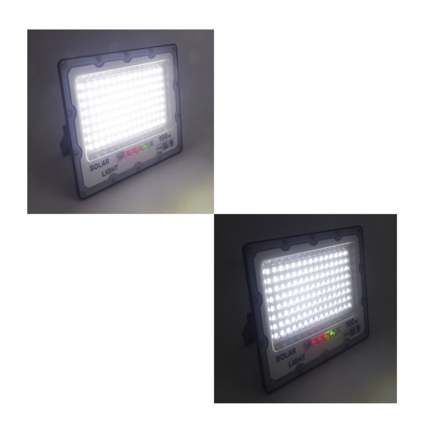 PROYECTOR IMPORTCLICK LED SOLAR 100 WATT PANEL SOLAR 120 LED CONTROL REMOTO - 4