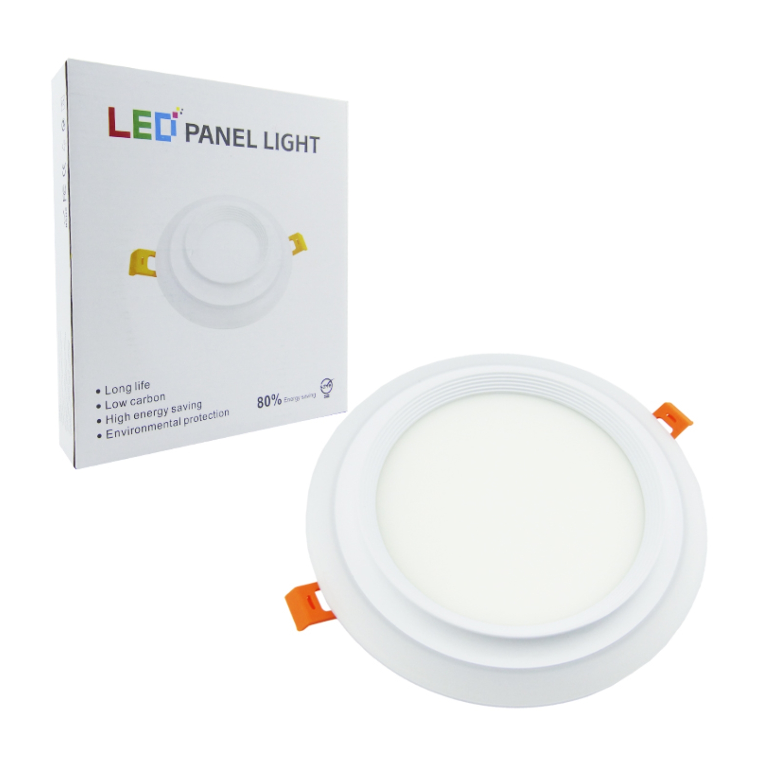 FOCO LED PANEL 124 WATT REDONDO DÚO BLANCO LUZ FRÍA - 3