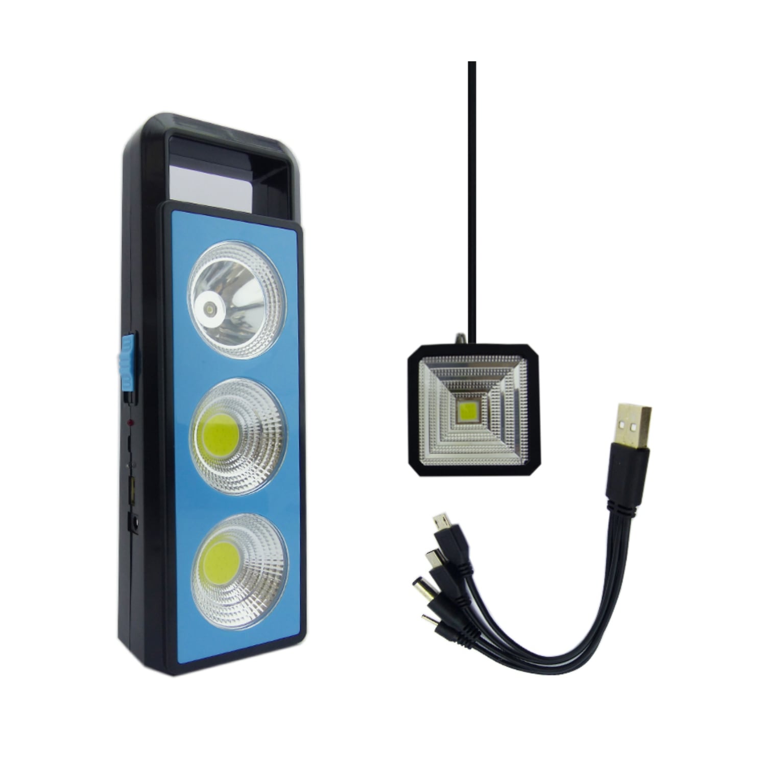 KIT IMPORTCLICK SOLAR PORTÁTIL ACCESORIOS RECARGABLE - 1
