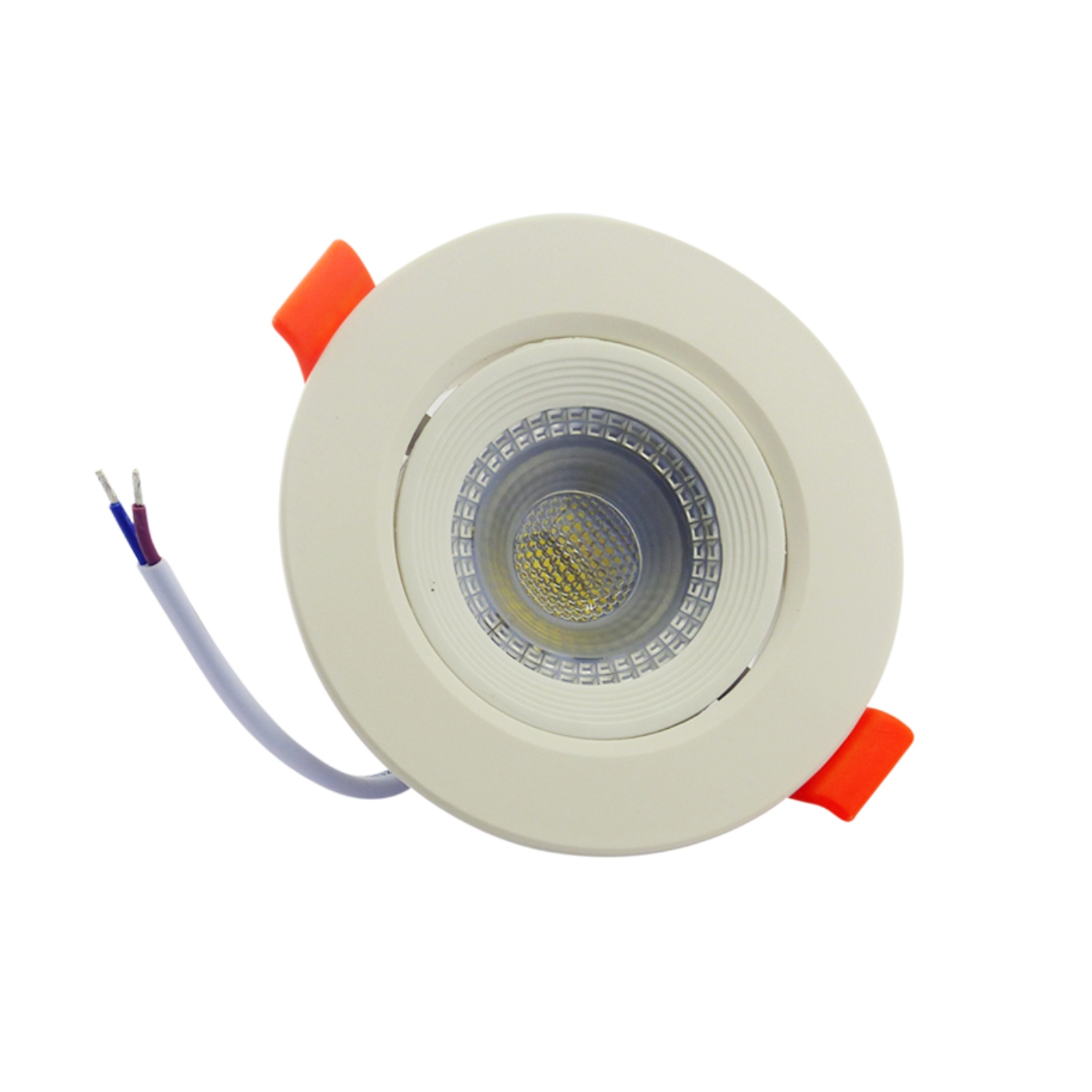 FOCO LED EMBUTIDO BASCULANTE 6.5 WATT LUZ FRÍA - 1