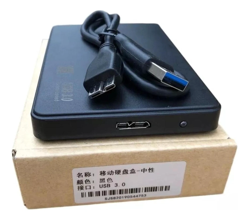 COFRE CASE IMPORTCLICK DISCO DURO SATA 2.5 USB3.0 NIUPI - 2