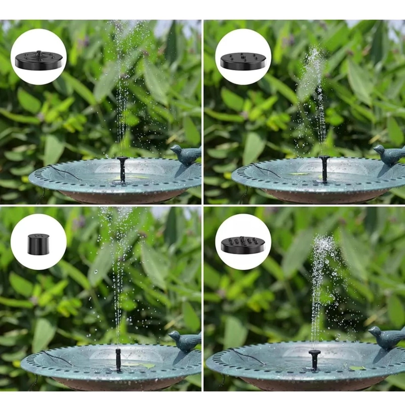 BOMBA AGUA FUENTE IMPORTCLICK PISCINA PANEL ENERGÍA SOLAR SUMERGIBLE 1.4 W - 5