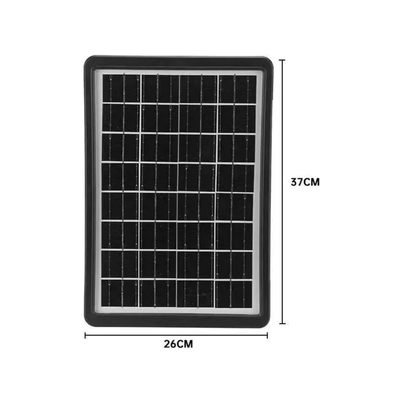 PANEL SOLAR IMPORTCLICK CARGADOR EMERGENCIA CAMPING ENERGÍA 16 V - 4