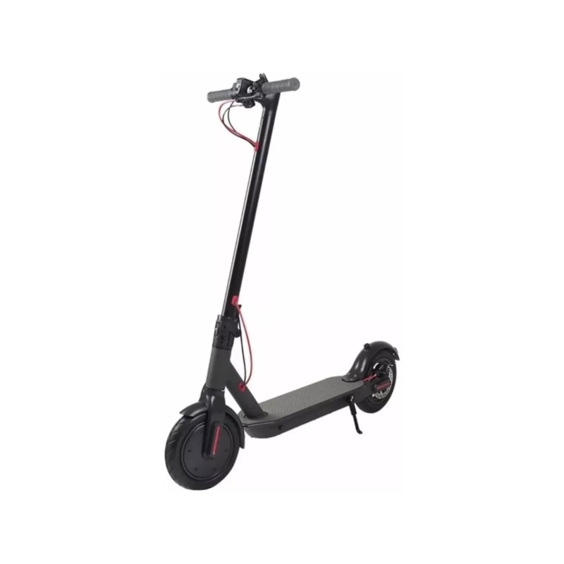 SCOOTER ELÉCTRICO IMPORTCLICK PEGABLE LUZ LED ADULTO 25 KM/H NEGRO - 1