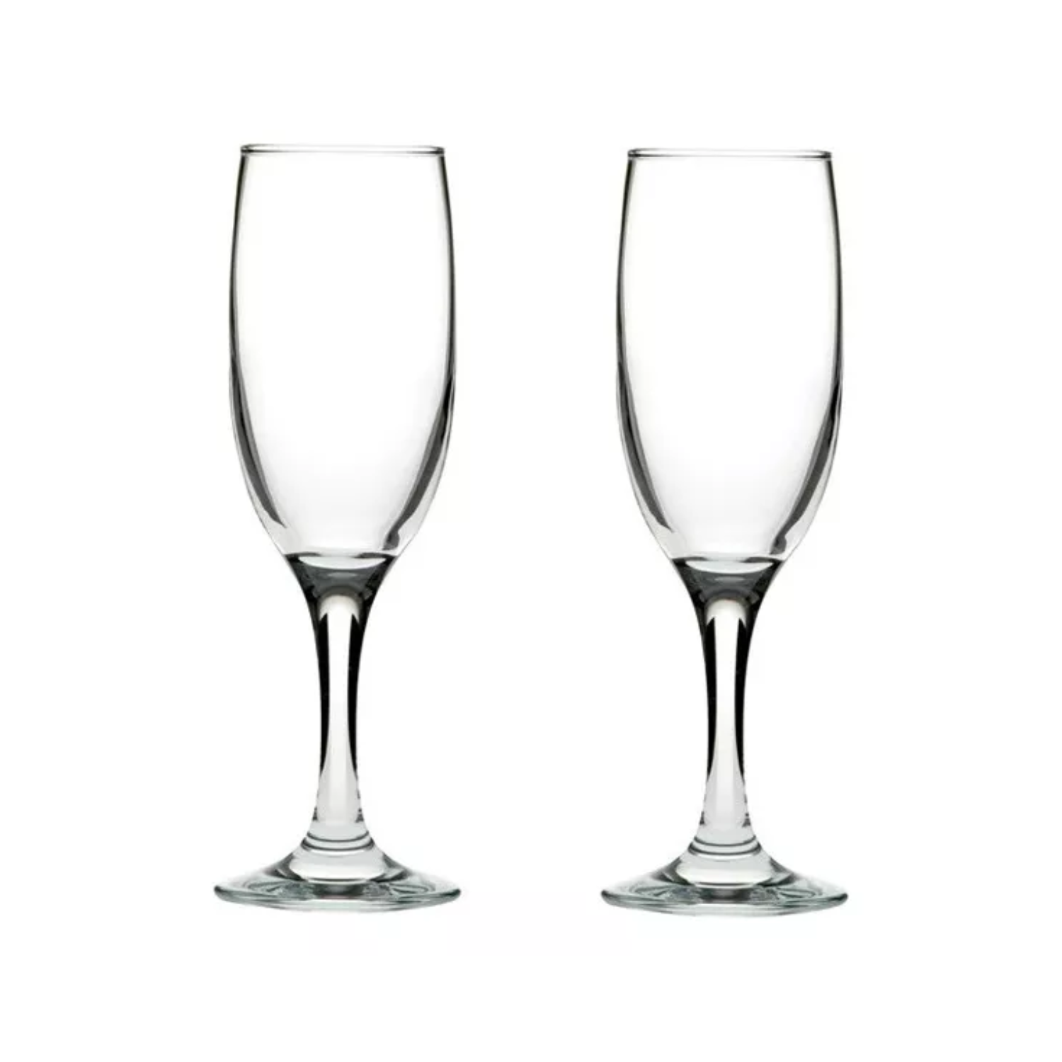 SET 6 COPAS CHAMPAÑA VIDRIO 176 ML TRANSPARENTE - 3