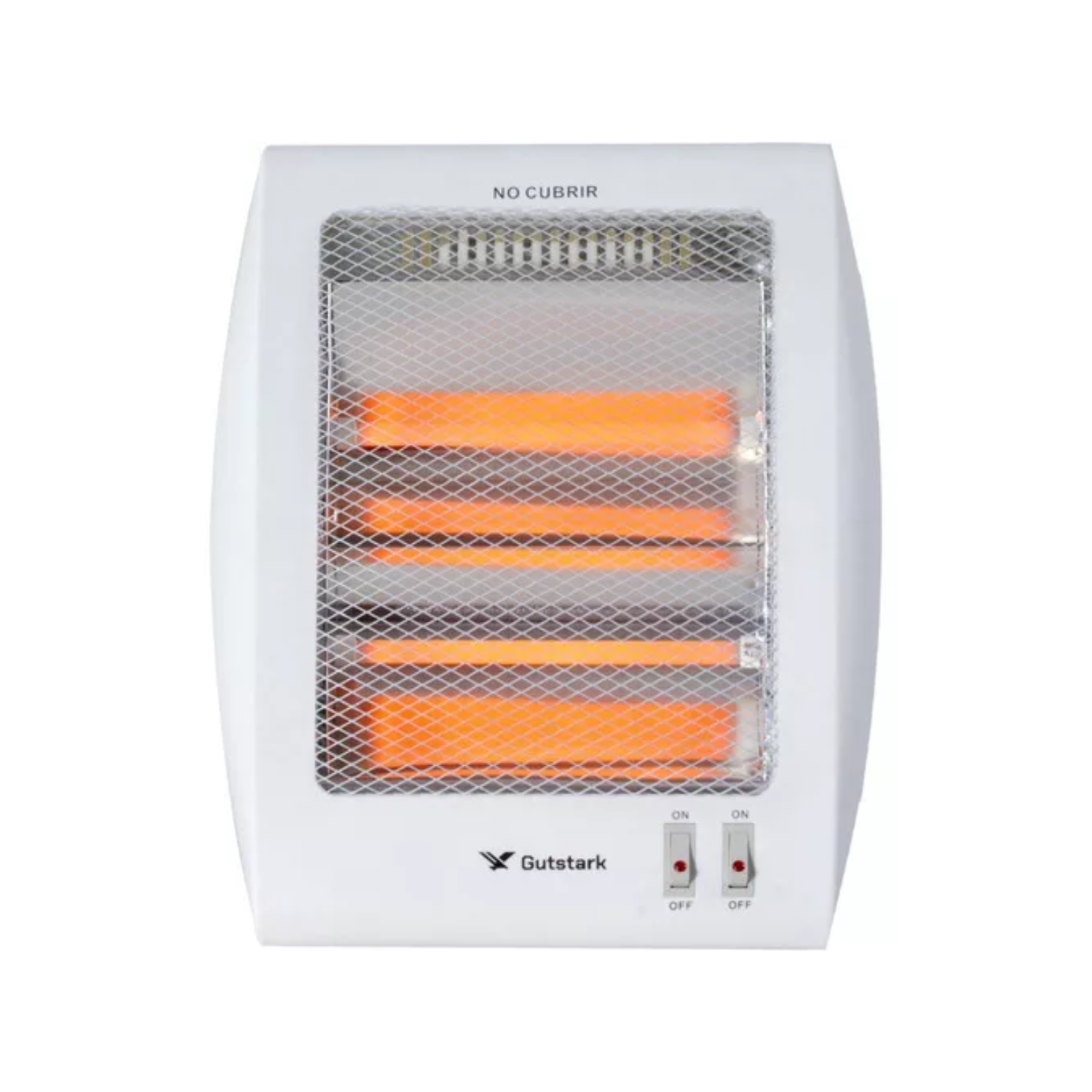 CALEFACTOR ELÉCTRICO 2 NIVELES HOGAR OFICINA 800W BLANCO - 2