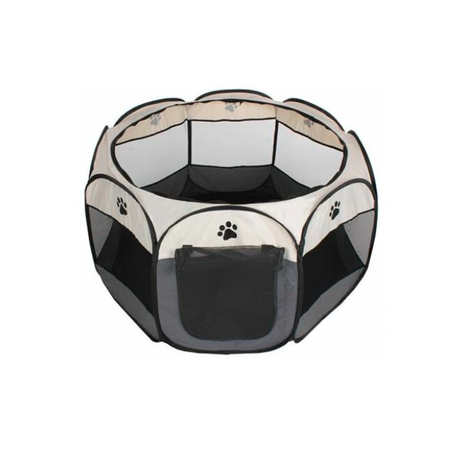CORRAL PERROS GATOS IMPORTCLICK PORTÁTIL MULTIFUNCIONAL TALLA L GRIS - 2