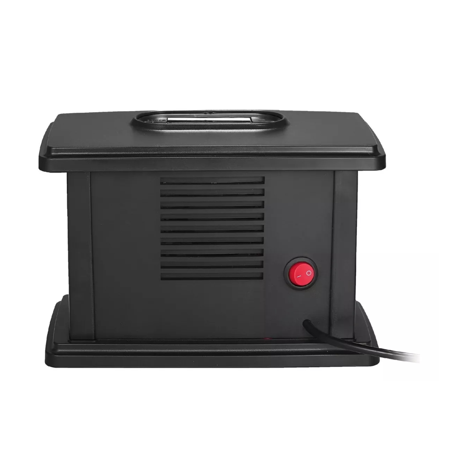 CALEFACTOR IMPORTCLICK ESTUFA ELÉCTRICA TERMOVENTILADOR DISEÑO CHIMENEA NEGRO - 4