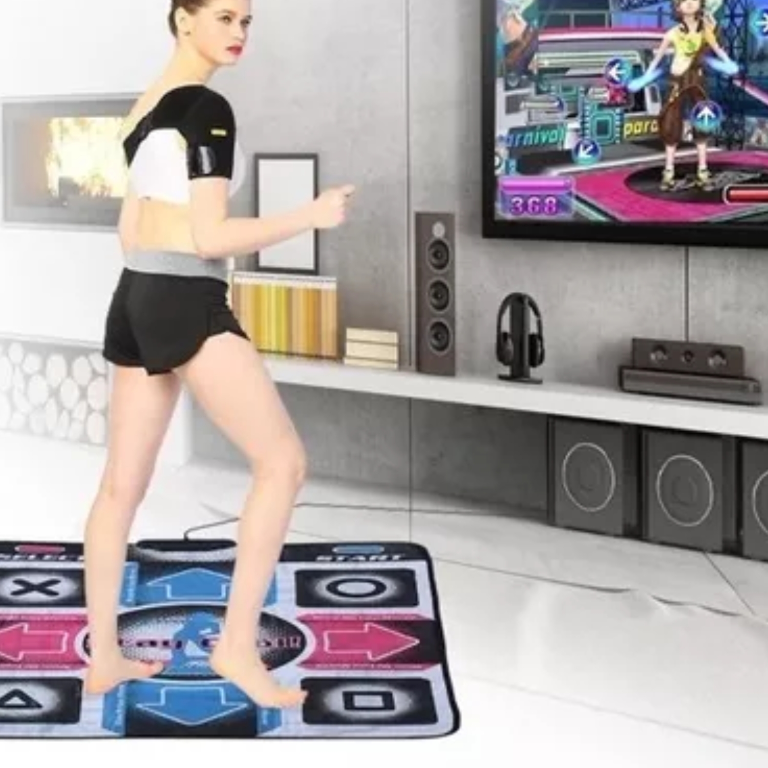 ALFOMBRA BAILE DDR RCA TV MÁS DISCO - 4