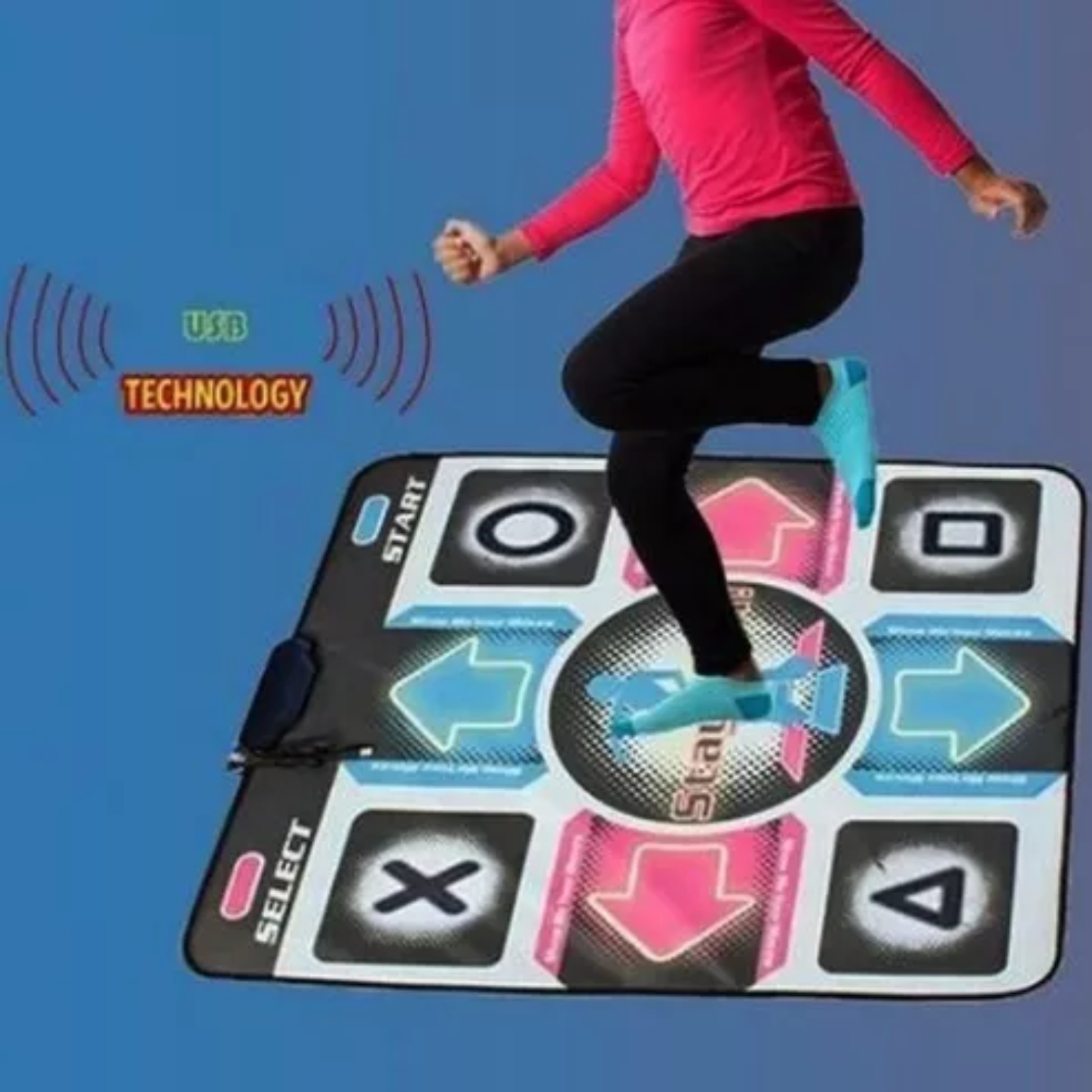 ALFOMBRA BAILE DDR RCA TV MÁS DISCO - 5