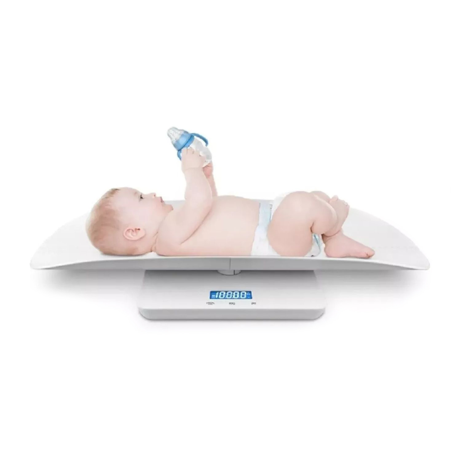 BALANZA IMPORTCLICK BALANZA INTELIGENTE BAÑO BEBÉ DIGITAL BLANCO - 8