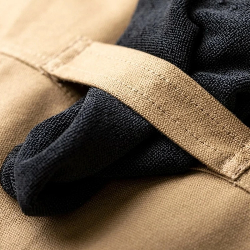 DELANTAL PECHERA ALGODÓN VURCEX KHAKI - 3