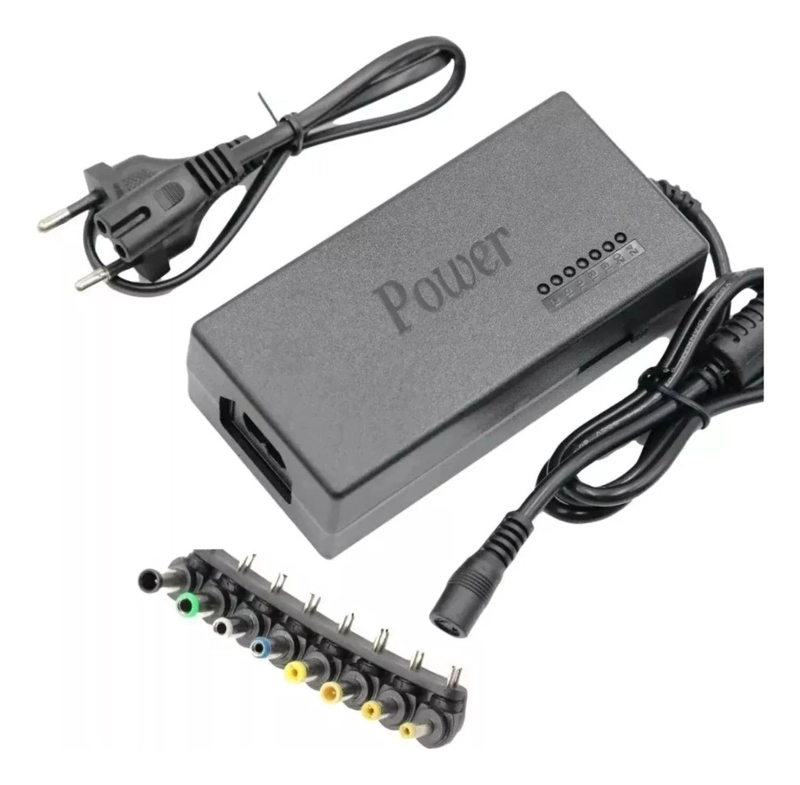 CARGADOR IMPORTCLICK UNIVERSAL ADAPTADOR NOTEBOOK 8 PUNTAS 220V - 1