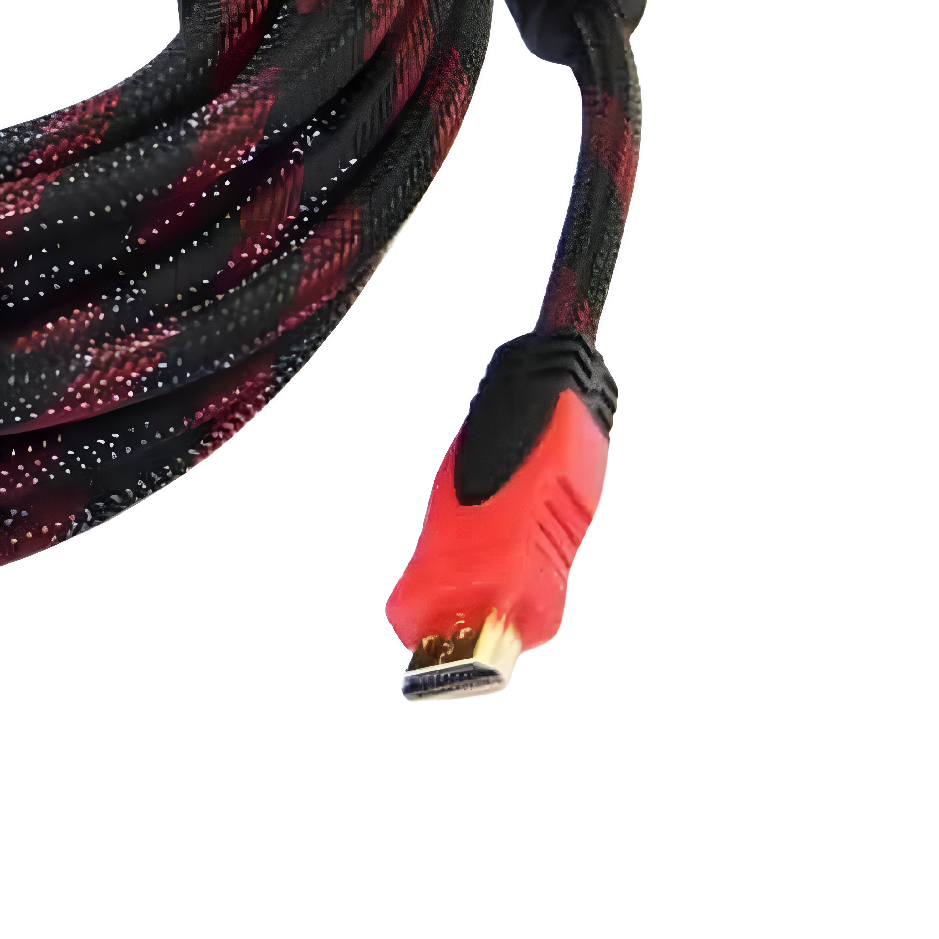 CABLE HDMI 3 MTS FULL HD BLINDADO ENMALLADO REFORZADO - 4