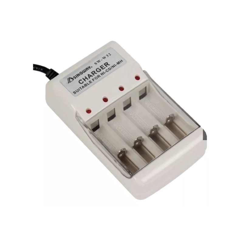 CARGADOR PILAS RECARGABLES 4 PILAS AA AAA 5 V - 1