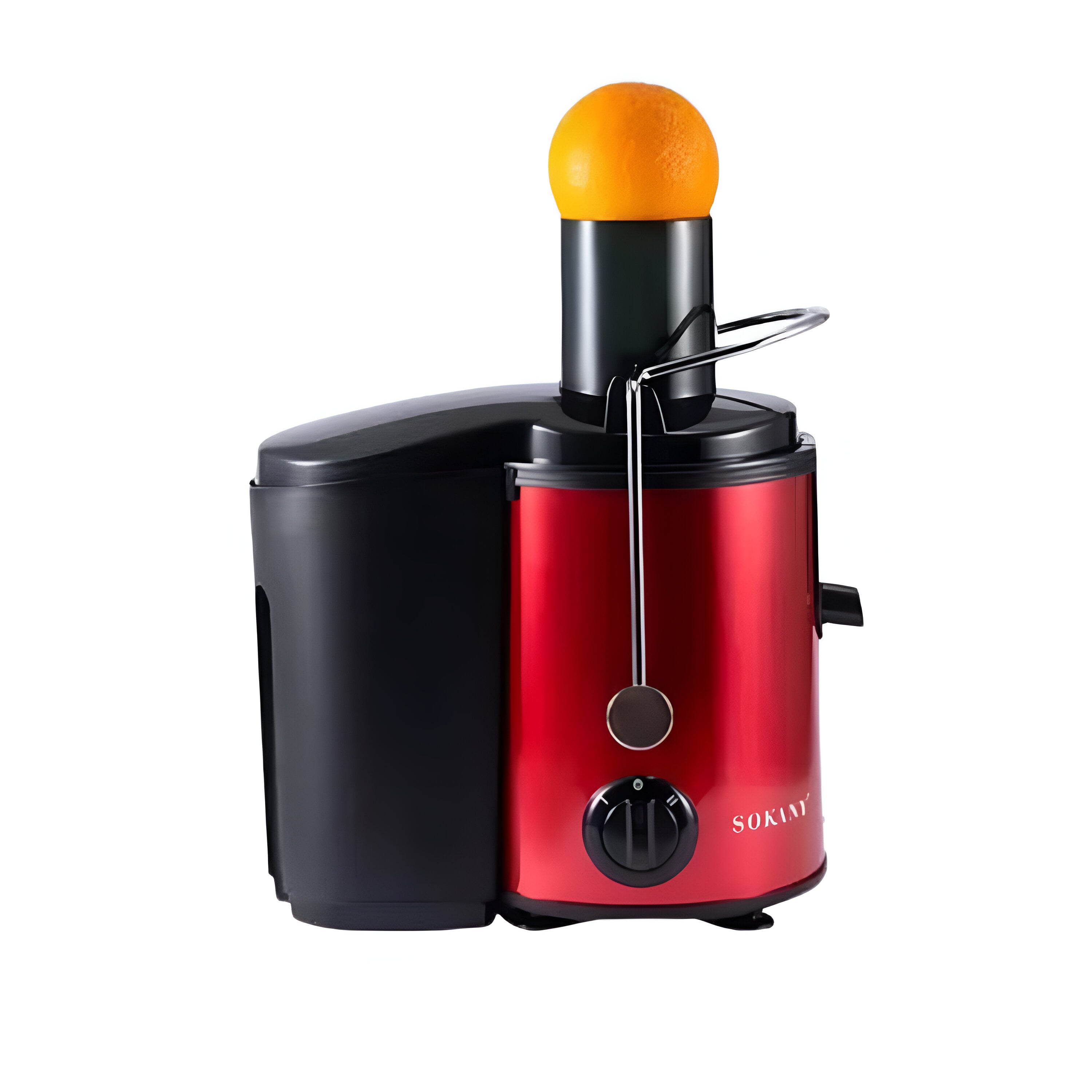 EXTRACTOR EXPRIMIDOR JUGO ELÉCTRICO ROJO - 2