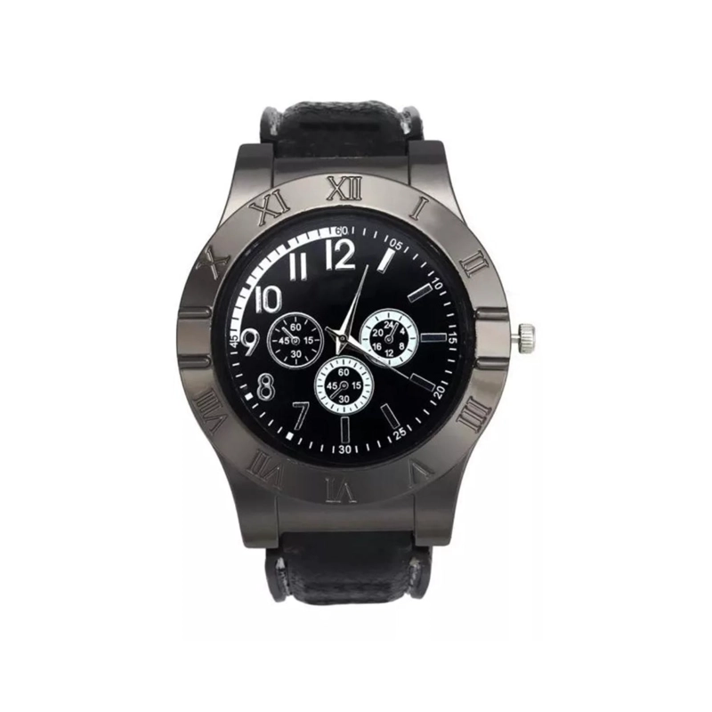 RELOJ DE PULSERA IMPORTCLICK ENCENDEDOR RECARGABLE USB LUZ LED HOMBRE - 1
