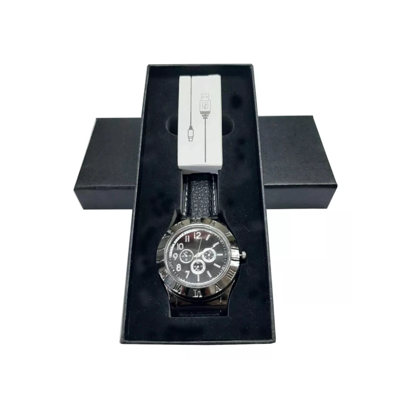 RELOJ DE PULSERA IMPORTCLICK ENCENDEDOR RECARGABLE USB LUZ LED HOMBRE - 4