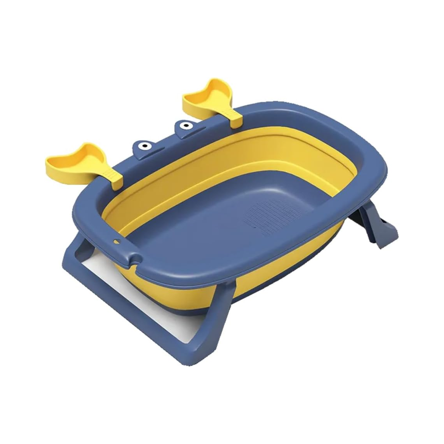 BAÑERA IMPORTCLICK TINA BEBÉ PLEGABLE MALLA REFORZADA CANGREJO 20 L AZUL - 2