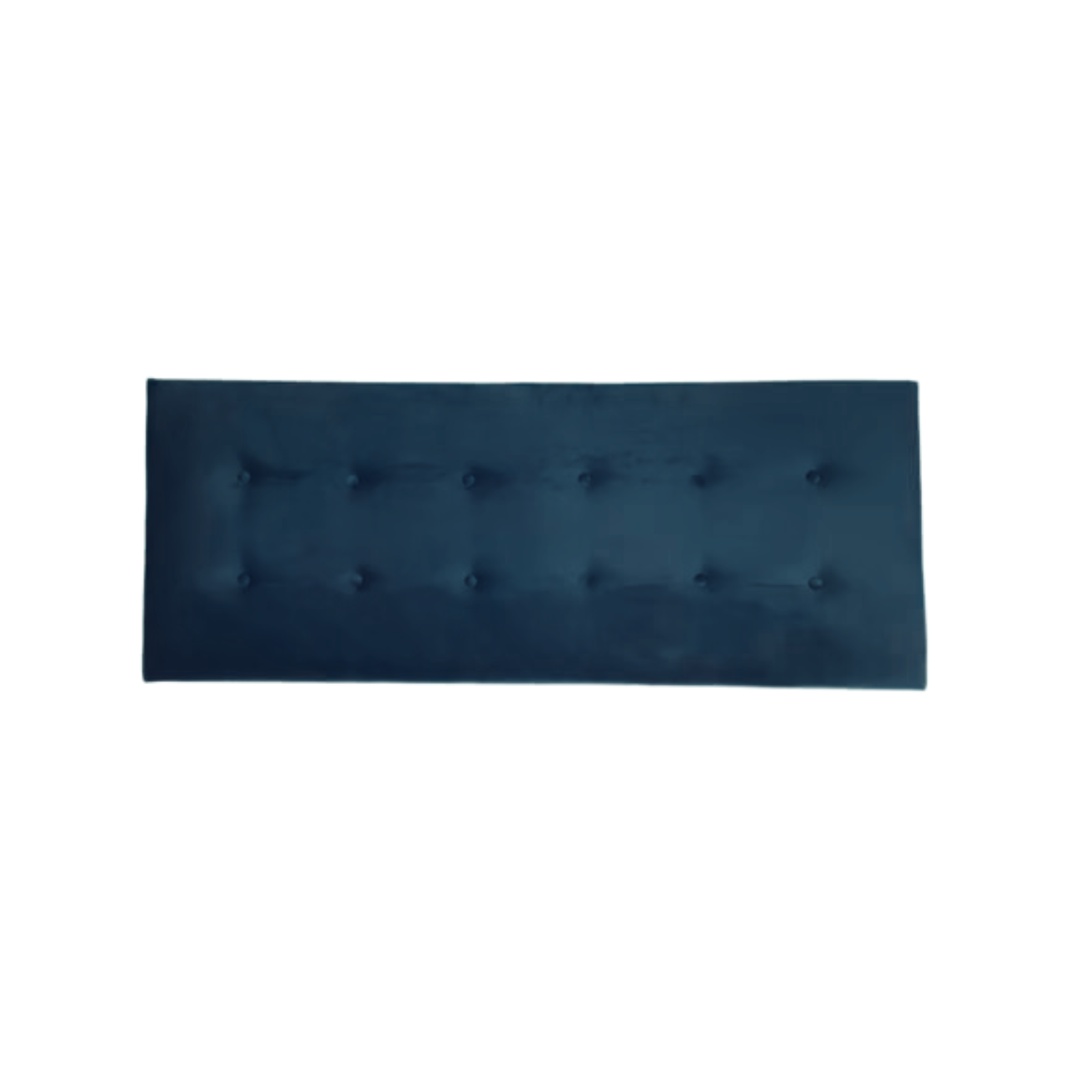 RESPALDO IMPORTCLICK ELEGANTE CAPITONÉ KING LINO AZUL PETRÓLEO 180 X 60 CM - 1