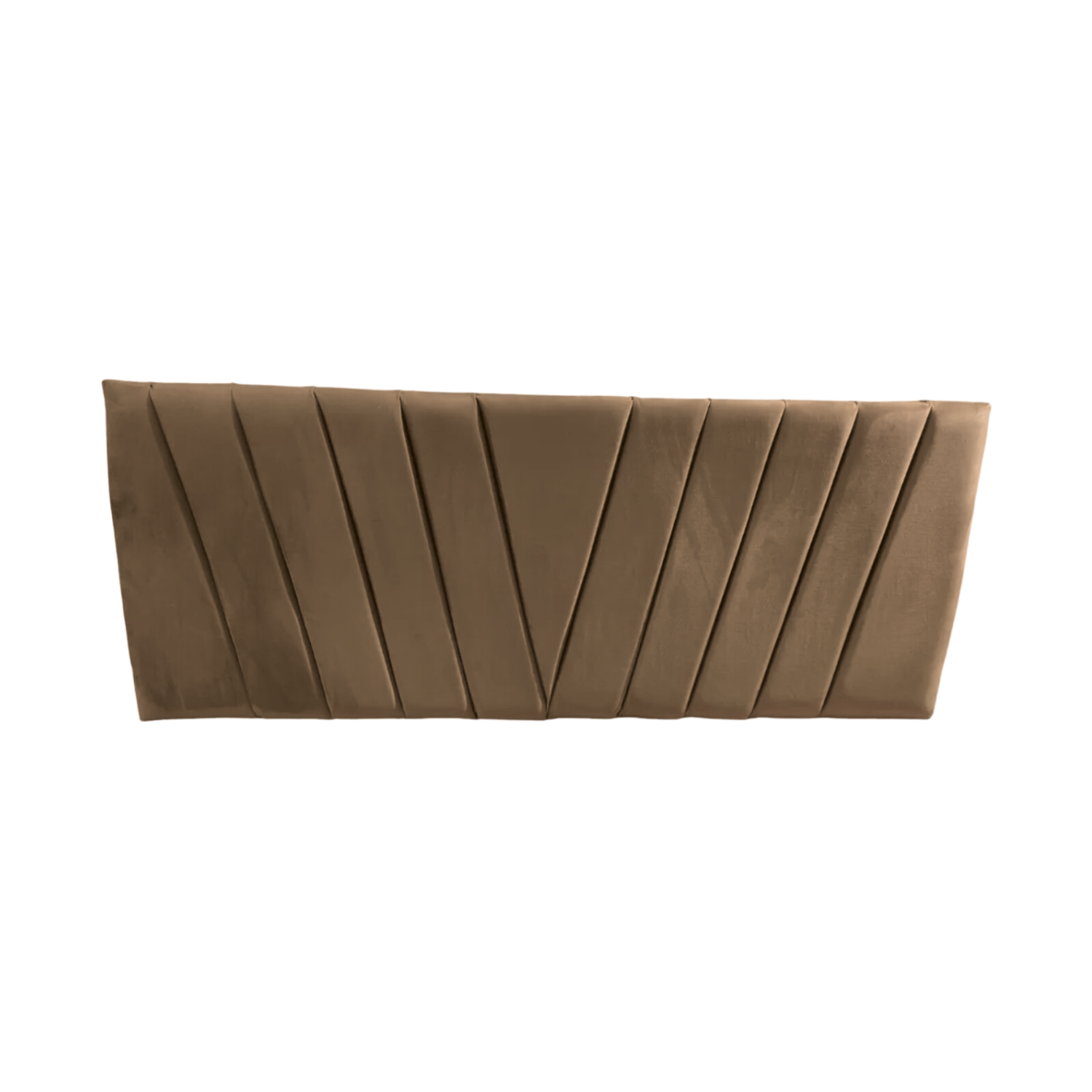 RESPALDO IMPORTCLICK ELEGANTE CAPITONÉ EN V KING FELPA BEIGE 180 X 60 CM - 1
