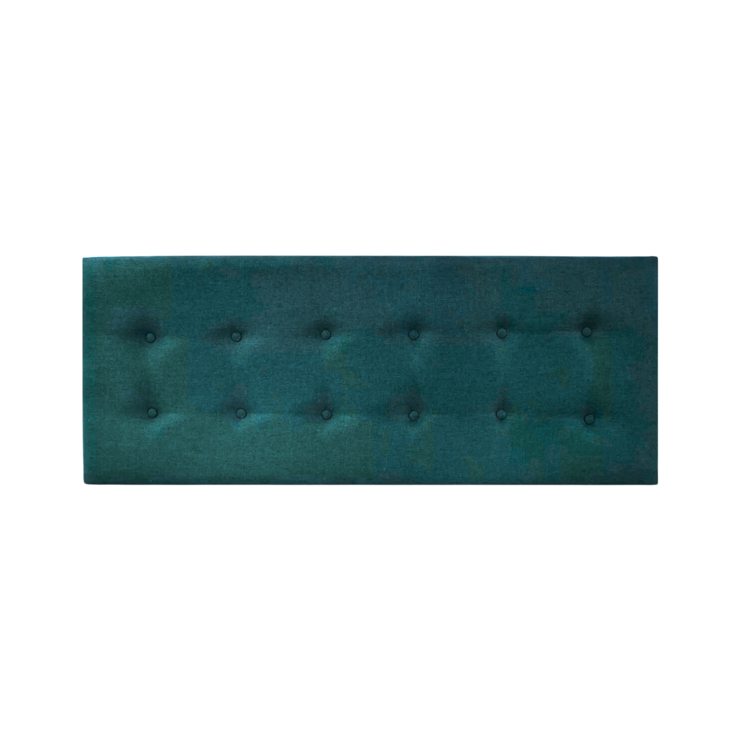 RESPALDO IMPORTCLICK ELEGANTE CAPITONÉ BOTONES KING FELPA TURQUESA 180 X 60 CM - 1