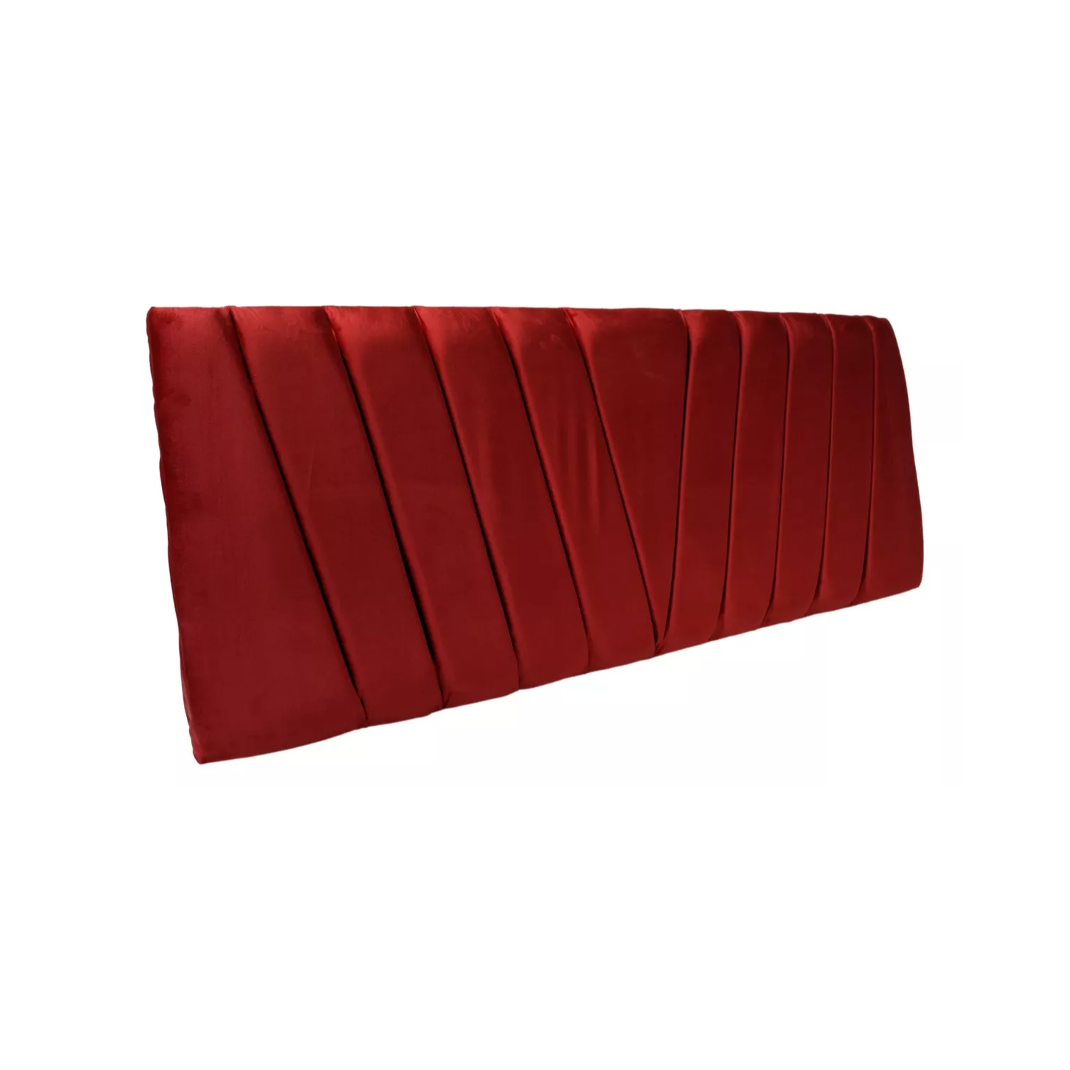 RESPALDO IMPORTCLICK ELEGANTE CAPITONÉ EN V SÚPER KING FELPA BURDEO 200 X 60 CM - 2