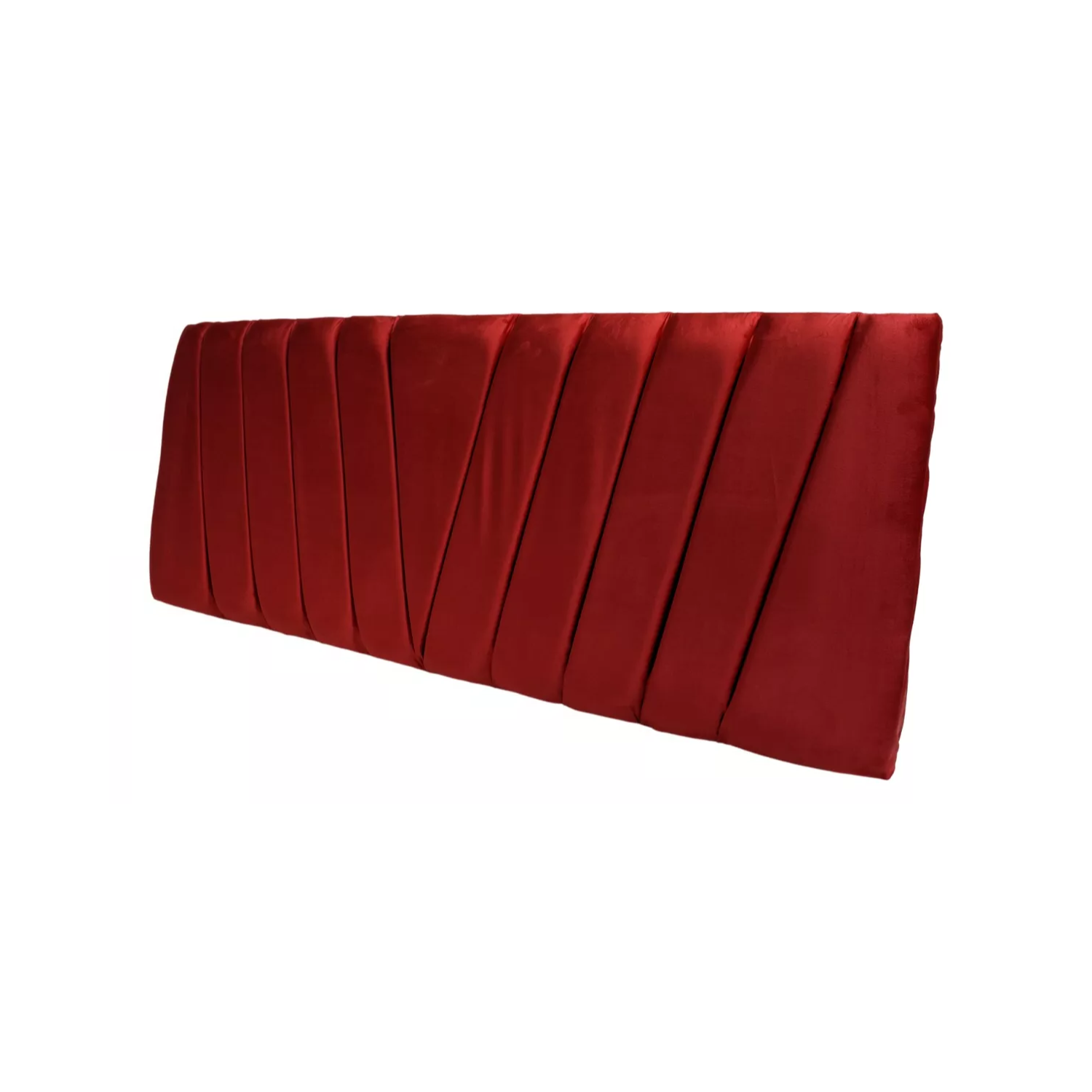 RESPALDO IMPORTCLICK ELEGANTE CAPITONÉ EN V SÚPER KING FELPA BURDEO 200 X 60 CM - 3