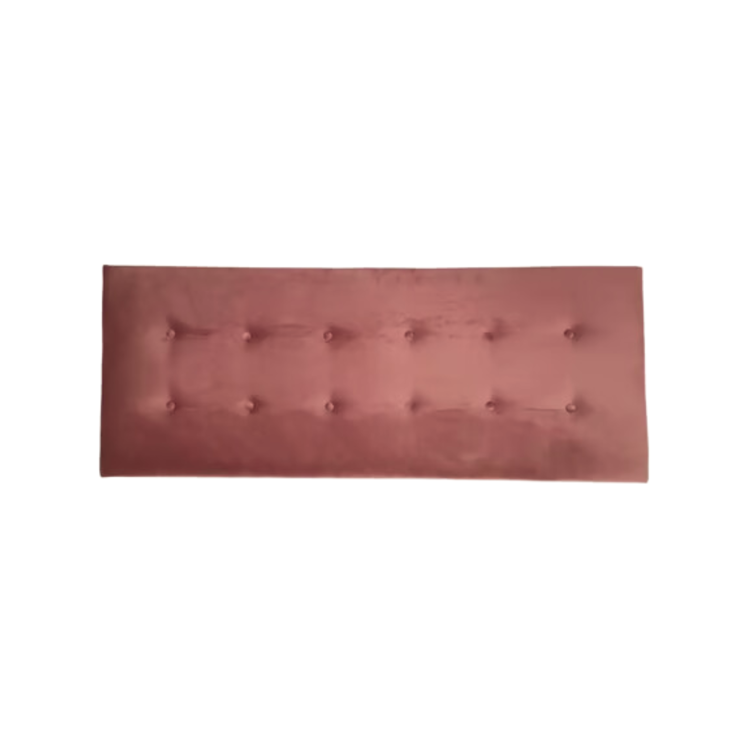 RESPALDO IMPORTCLICK ELEGANTE CAPITONÉ BOTONES KING FELPA PALO ROSA 180 X 60 CM - 1