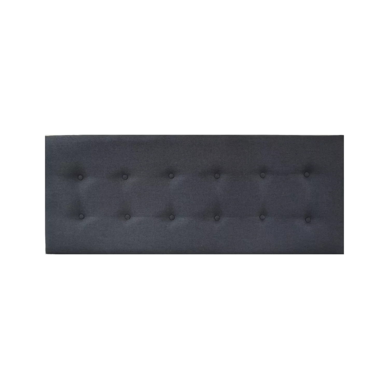 RESPALDO IMPORTCLICK ELEGANTE CAPITONÉ KING LINO GRIS OSCURO 180 X 60 CM - 1