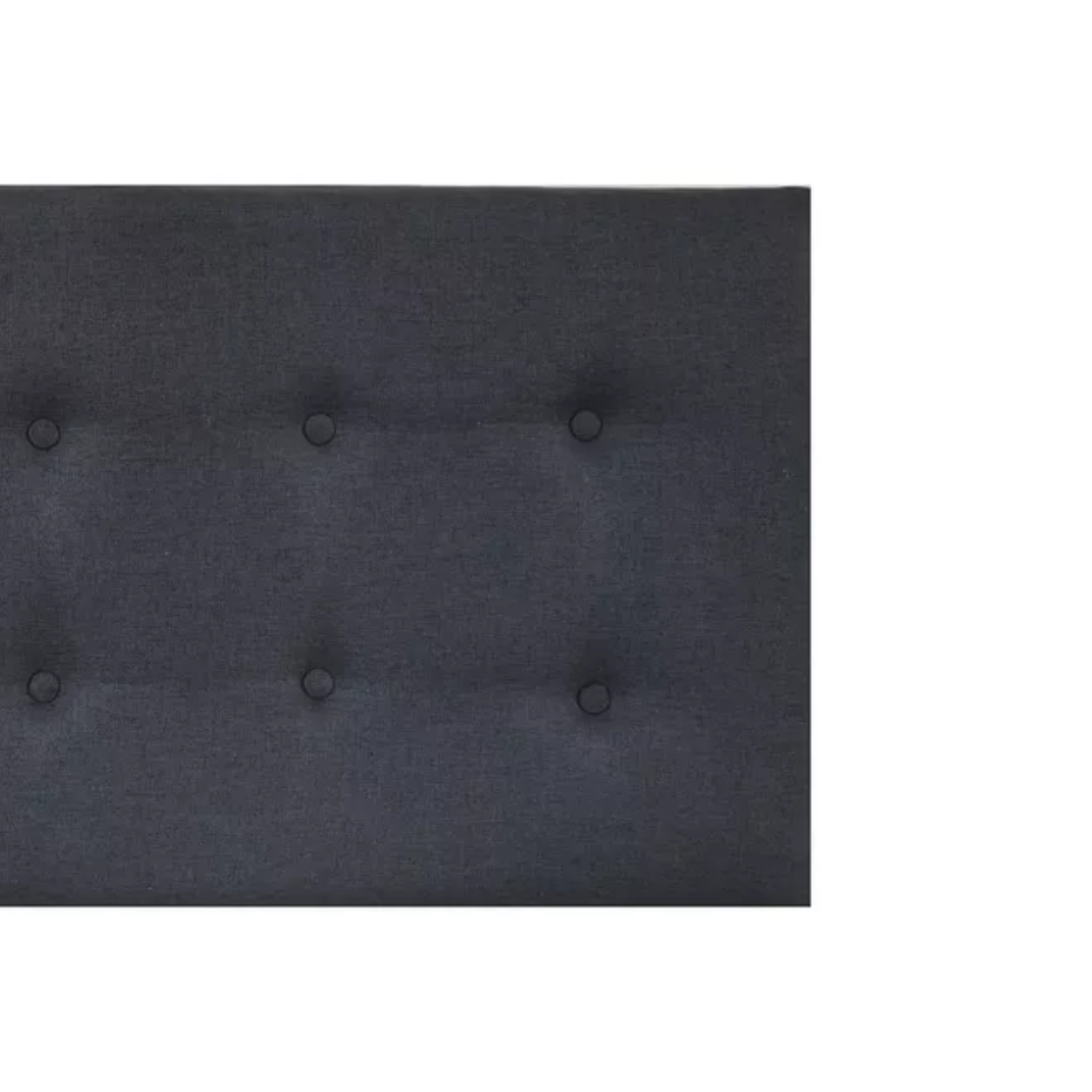 RESPALDO IMPORTCLICK ELEGANTE CAPITONÉ KING LINO GRIS OSCURO 180 X 60 CM - 3