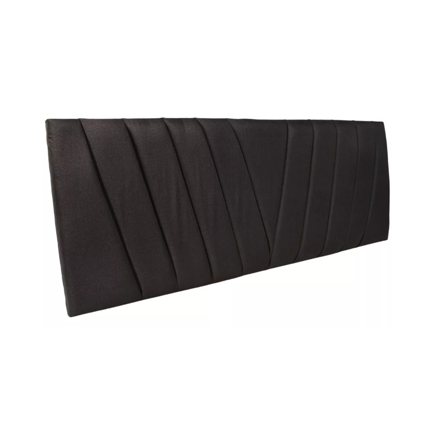 RESPALDO IMPORTCLICK ELEGANTE CAPITONÉ EN V KING LINO GRIS OSCURO 180 X 60 CM - 2