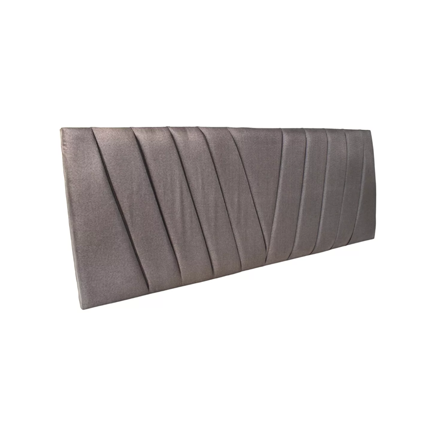 RESPALDO IMPORTCLICK ELEGANTE CAPITONÉ EN V SÚPER KING LINO GRIS CLARO 200 X 60 CM - 2