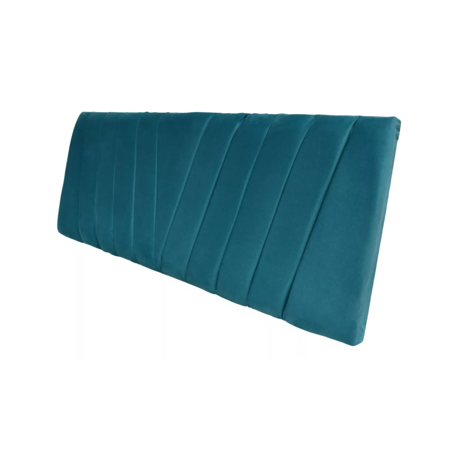 RESPALDO IMPORTCLICK ELEGANTE CAPITONÉ EN V SÚPER KING FELPA TURQUESA 200 X 60 CM - 3