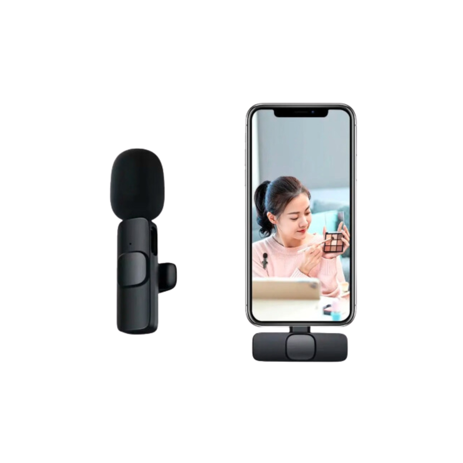 MICRÓFONO IMPORTCLICK MINI INALAMBRICO SOLAPA LAVALIER ANDROID TIPO C - 3