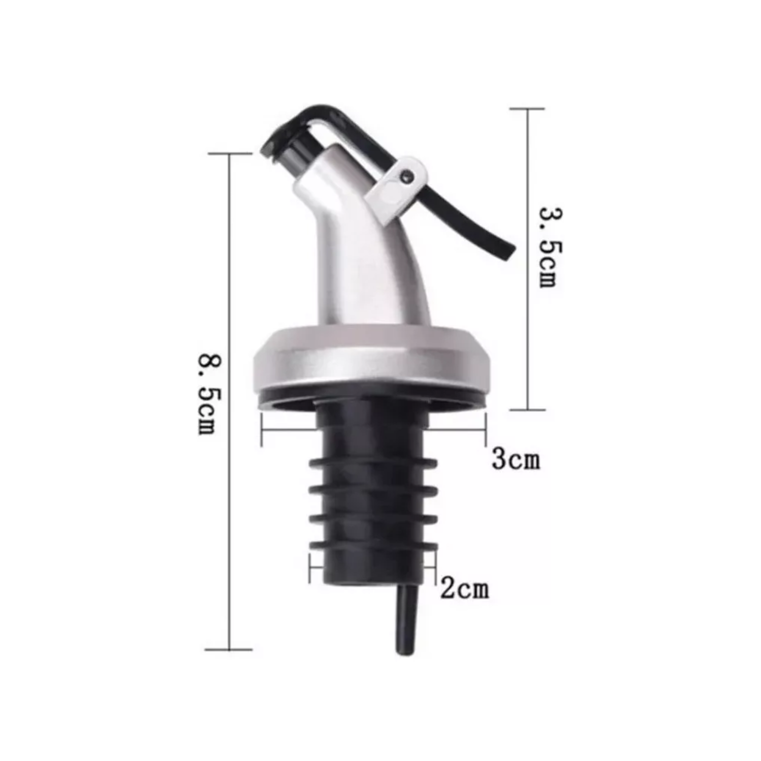 DISPENSADOR IMPORTCLICK BOTELLA 3 UN DOSIFICADOR ACEITE VINO SOYA - 3