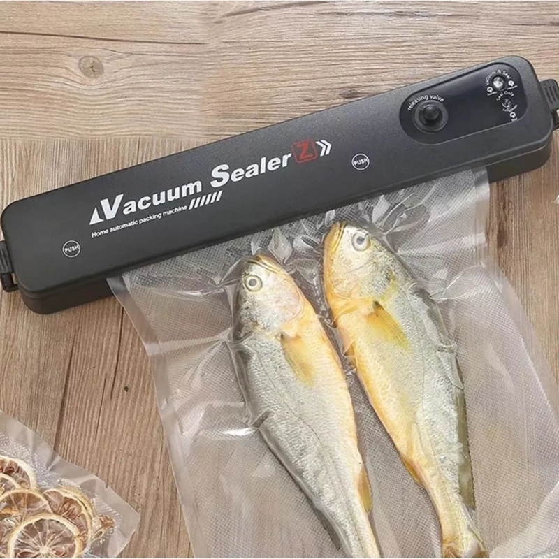 MAQUINA SELLADORA AL VACÍO ALIMENTOS SELLADOR BOLSAS - 5